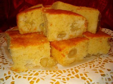   пирог с лимонами открытый