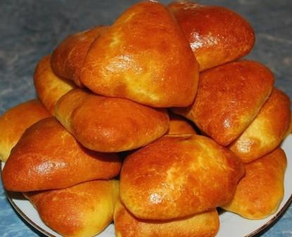 Пирожки с яблоками и абрикосами