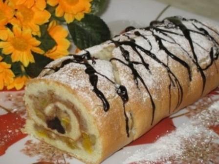 Рулет миндальный (Германский)