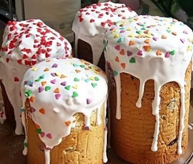  Кулич пасхальный простой