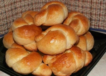  Булочки постные