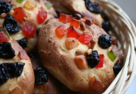 Булочки с вареньем