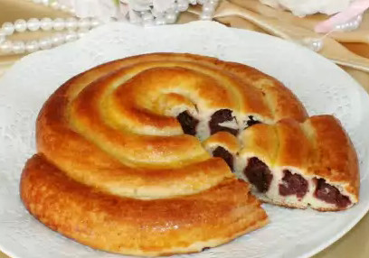 Пирог по спирали 