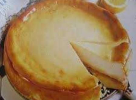  Пирог с бананами и творогом 
