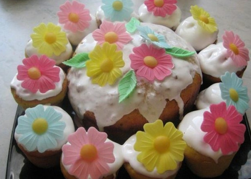 Кулич с мускатным орехом 