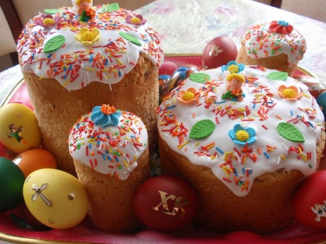 Кулич  глазированный 